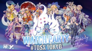 魂音泉 #TOSX TOKYOの視聴会をYouTube配信にて開催
